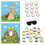 Beistle 40557 Easter Party Games, blindfold mask w/12 eggs & 12 tails included, 19" x 17&#189;", Price/2/Package