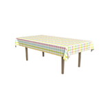 Beistle 44145 Plaid Paper Tablecover, 54