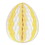 Beistle 44412 Tissue Eggs, asstd colors, 11&#189;", Price/1/Package