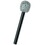 Beistle 50102 Glittered Microphone, silver & black, 10", Price/1/Package