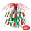 Beistle 50105 Italian Flag Mini Cascade Centerpiece, combination metallic & boardstock, 7&#189;"