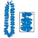Beistle 50400-B Silk 'N Petals Party Lei, blue, 36