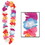 Beistle 50402 Silk 'N Petals Parti-Color Lei, multi-color, 36"