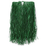 Beistle 50433-G Extra Large Raffia Hula Skirt, green, 36