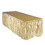 Beistle 50453 Raffia Table Skirting, natural, 30" x 9', Price/1/Pkg
