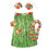 Beistle 50493 Child Hula Set, skirt, bikini top, lei, 2 wristlets/anklets, Price/1/Package