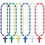 Beistle 50564-ASST Religious Beads, asstd colors, 33"