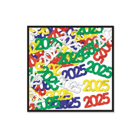 Beistle 50674-23 Fanci-Fetti 2023 Silhouettes, multi-color