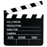 Beistle 50715 Movie Set Clapboard, working clapboard w/chalk, 7