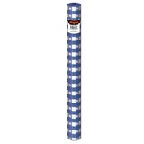 Beistle 50937-B Gingham Table Roll, blue; plastic, 40