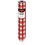 Beistle 50937-R Gingham Table Roll, red; plastic, 40" x 100'