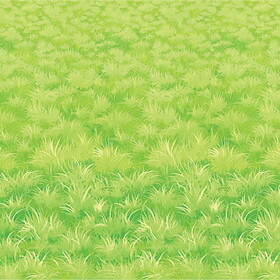 Beistle 52061 Meadow Backdrop, insta-theme, 4' x 30'