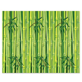 Beistle 52072 Bamboo Backdrop, insta-theme, 4' x 30'