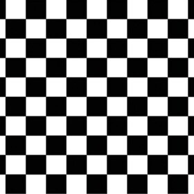 Beistle 52089 Checkered Backdrop, insta-theme, 4' x 30'