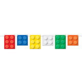 Beistle 52137 Building Blocks Streamer, assembly required, 9