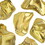Beistle 52168 Plastic Gold Nuggets, asstd shapes & sizes, Price/1.06 Oz/Package