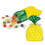 Beistle 52213 Pineapple Cello Bags, twist ties included, 4" x 9" x 2", Price/25/Package