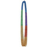 Beistle 53308 Rainbow Beads, 7mm x 36