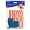 Beistle 53350 American Flag Cutouts, prtd 2 sides, 5&#190;" & 8&#189;"