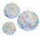 Beistle 53418 Iridescent Honeycomb Balls, 1-8 , 1-10 , 1-12 , Asstd, Price/3/Package