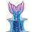 Beistle 53429 Mermaid Cupcake Stand, assembly required, 16", Price/1/Package