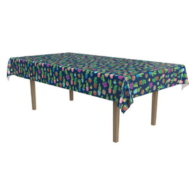 Beistle 53536 Cactus Tablecover, plastic, 54" x 108"