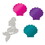 Beistle 53553 Mermaid Deluxe Sparkle Confetti, multi-color, Price/Package