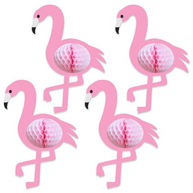 Beistle 53568 Tissue Flamingos, 10" x 7"