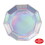 Beistle 53571 Iridescent Decagon Plates, 7", Price/8/Package