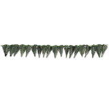 Beistle 53597 Fabric Fern Leaf Garland, 3¾