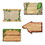 Beistle 53616 Jungle Sign Cutouts, prtd 2 sides; backside without 'words' for personalization, 18"-20"