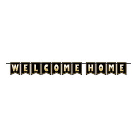 Beistle 53623 Welcome Home Streamer, assembly required, 6" x 7'