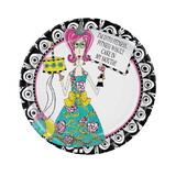 Beistle 53701 Dolly Mama's Adult Celebration Plates, 9