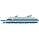 Beistle 53759 Jointed Cruise Ship, 13½" x 4' 9"
