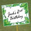 Beistle 53787 Blank Jungle Yard Sign, blank w/jungle vines border; border 2 sides; attached to 24 pine stake, 12" x 15"