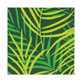 Beistle 53855 Palm Leaf Luncheon Napkins, (2-Ply)