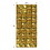 Beistle 53861-GD Foil Balloon Backdrops, gold; assembly required, 3' 6" x 23&#189;"