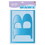 Beistle 53863-B Plastic Baby Yard Sign, blue; 4 individual signs create 1-6' yard sign; 4 metal H stakes included; all-weather; assembly required, 11&#189;" x 6'