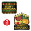 Beistle 53875 Happy Kwanzaa Signs, 13" x 16" & 18&#188;" x 16&#189;", Price/2/Package