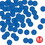 Beistle 53895KB Bulk Tissue Confetti, blue; no retail packaging, 1" circles