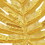 Beistle 53914 Fabric Gold Palm Leaves, 13&#189;" x 6&#190;"