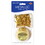 Beistle 53920-GD Metallic Cupcake Liners & Picks, gold; 24 metallic picks included; not microwave safe