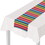 Beistle 53996 Fiesta Fabric Table Runner, 11&#189;" x 6', Price/1/Package