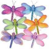 Beistle 54064 Dragonflies, asstd colors, 11½