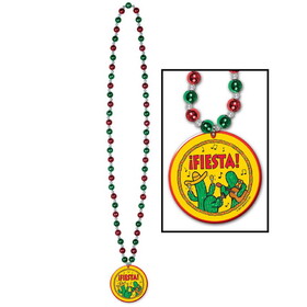 Beistle 54106 Beads w/Fiesta! Medallion, 32"