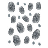 Beistle 54242 Fingerprints Peel 'N Place, 12