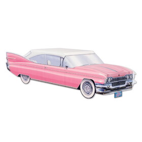 Beistle 54246 3-D 50's Cruisin' Car Centerpiece, assembly required, 13&#190;"