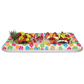 Beistle 54251 Inflatable Luau Buffet Cooler, 28"W x 4' 5&#190;"L