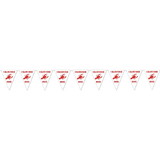 Beistle 54435 Crawfish Boil Pennant Banner, all-weather; 12 pennants/string, 11