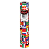 Beistle 54473 International FlagTable Roll, plastic, 40